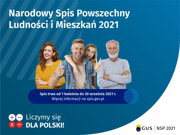 Narodowy Spis Powszechny Ludności i Mieszkań 2021 | 