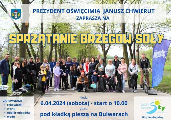 Plakat- Sprzątanie Brzegów Soły | 